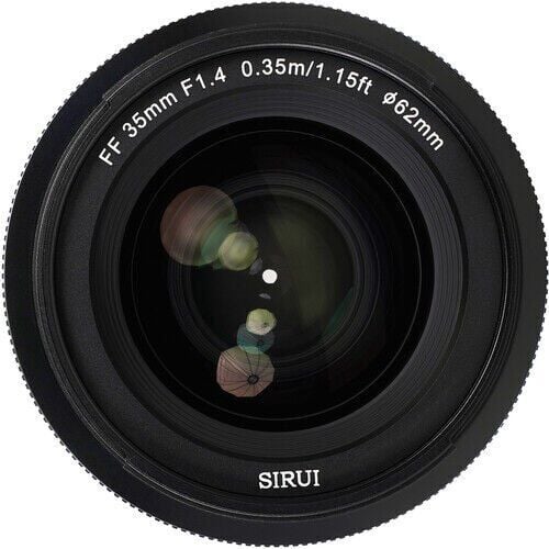 Sirui AURORA 35mm F1.4 Auto-Focus Lens (Fuji X Mount, Siyah)