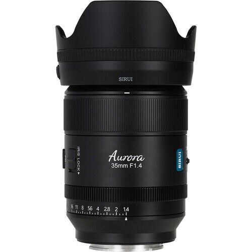 Sirui AURORA 35mm F1.4 Auto-Focus Lens (Fuji X Mount, Siyah)
