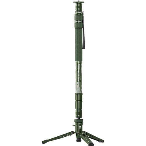 Sirui CVM-145P+CT5X 3 Kademeli Carbon Fiber Monopod Kit (Kobalt Yeşil)