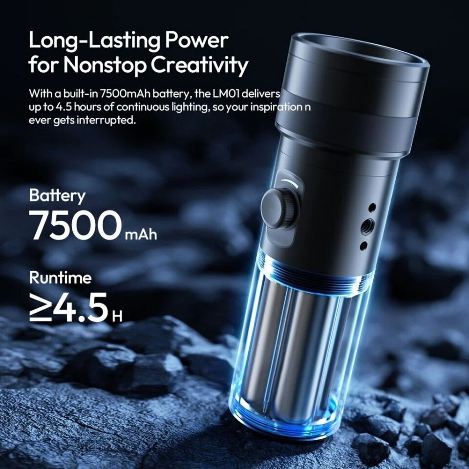 Ulanzi LM01 RGB GOBO 10W Taşınabilir LED Fotoğraf ve Video Işığı - L219A