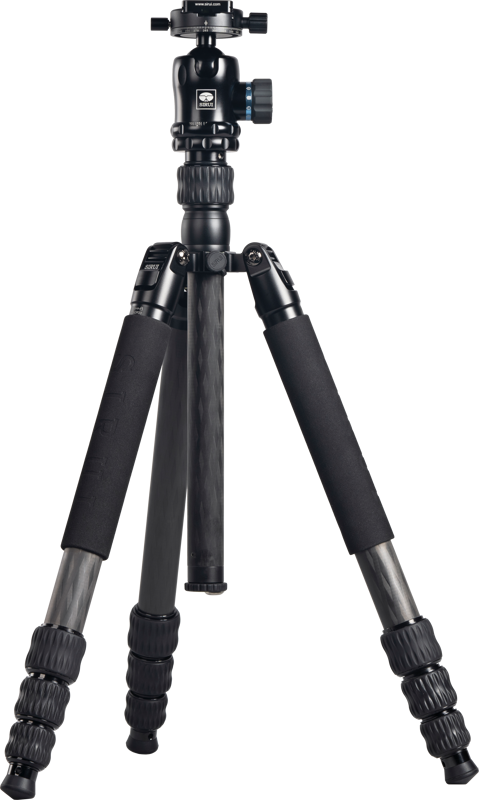 Sirui MT‑2204+ MT‑20 Carbon Fiber Tripod Kiti – 15 Kg Yük Kapasiteli Ball Head Tripodu