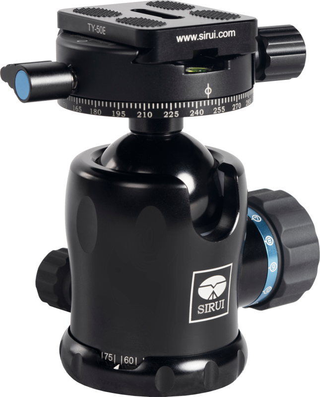 Sirui MT‑2204+ MT‑20 Carbon Fiber Tripod Kiti – 15 Kg Yük Kapasiteli Ball Head Tripodu