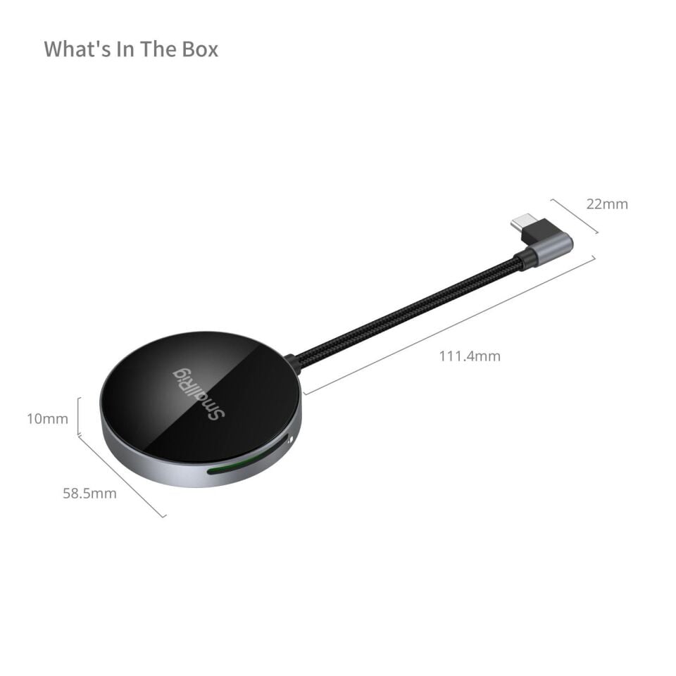 SmallRig 4870 SD 4.0  / Micro SD Kart  Hafıza Kartı Okuyucu