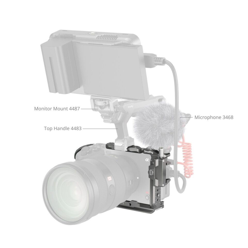 SmallRig 4770 Sony FX3 / FX30  için  HawkLock Hızlı Çıkarma Kafes Kiti