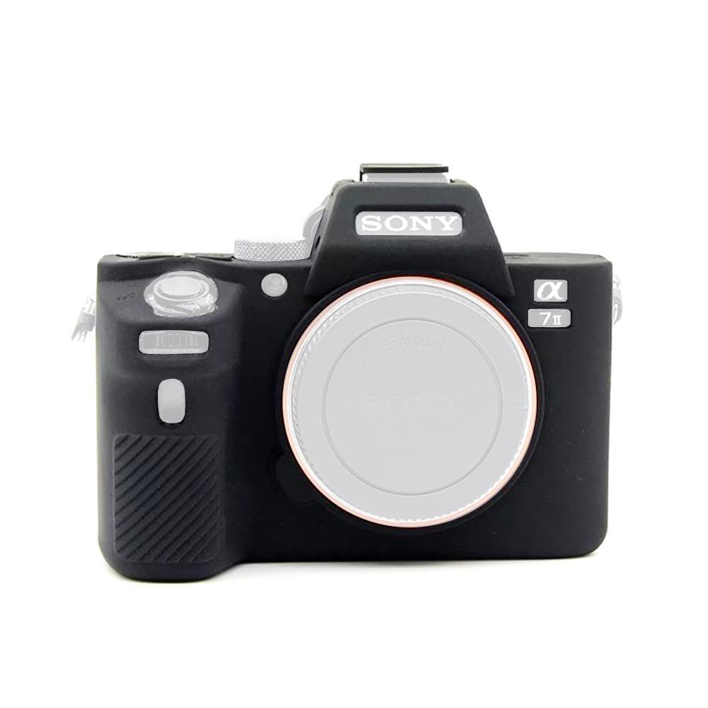 Sanger Silikon Kılıf Sony A72 R2 S2 İçin Siyah