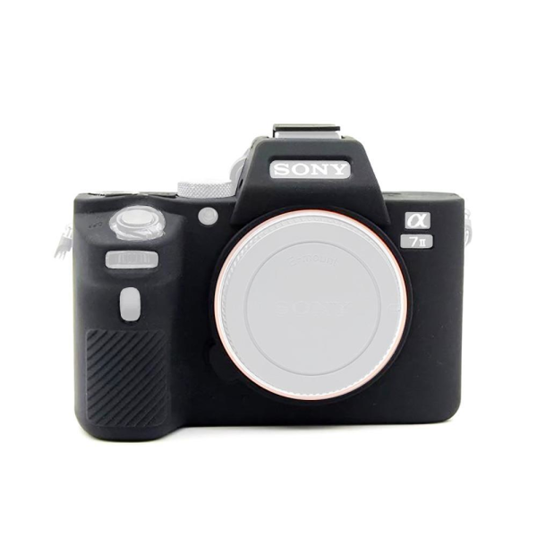 Sanger Silikon Kılıf Sony A72 R2 S2 İçin Siyah