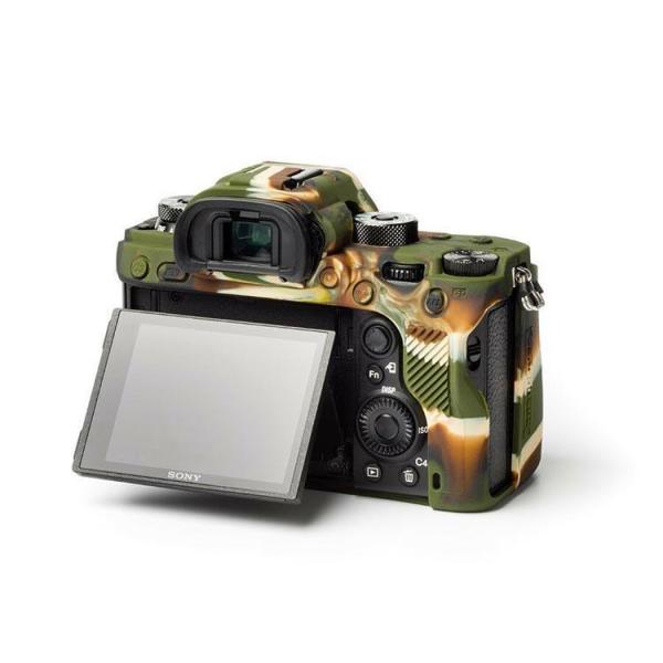 Sanger Silikon Kılıf Sony A9 A73 R3 İçin Kamuflaj