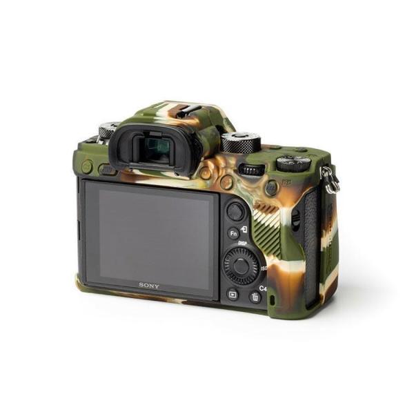 Sanger Silikon Kılıf Sony A9 A73 R3 İçin Kamuflaj