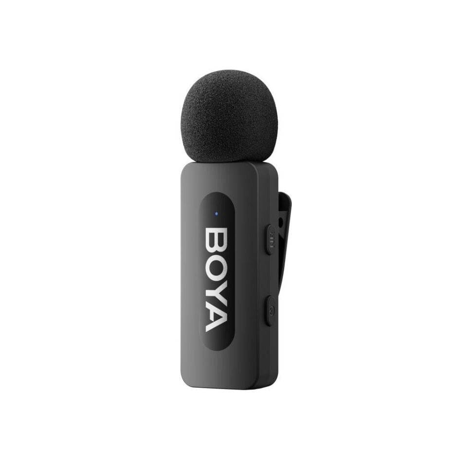 BOYA BY-V20 Type-C Kompakt Kablosuz Yaka Mikrofonu (Yeni Versiyon)