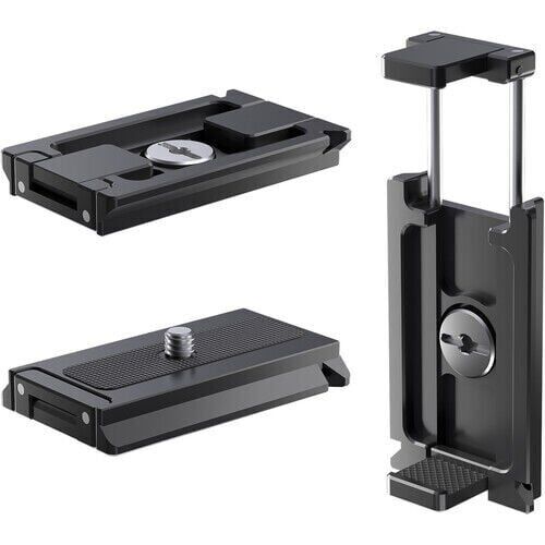 Freewell Arca-Type Compatible Quick Release Plate with Smartphone Holder