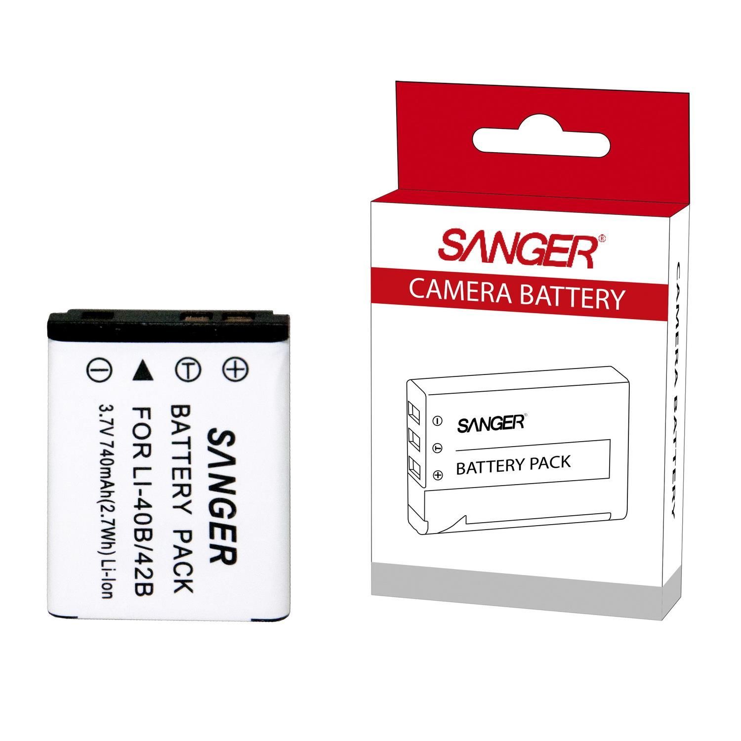 Sanger LI-42B Olympus Fotoğraf Makinesi Batarya Pil