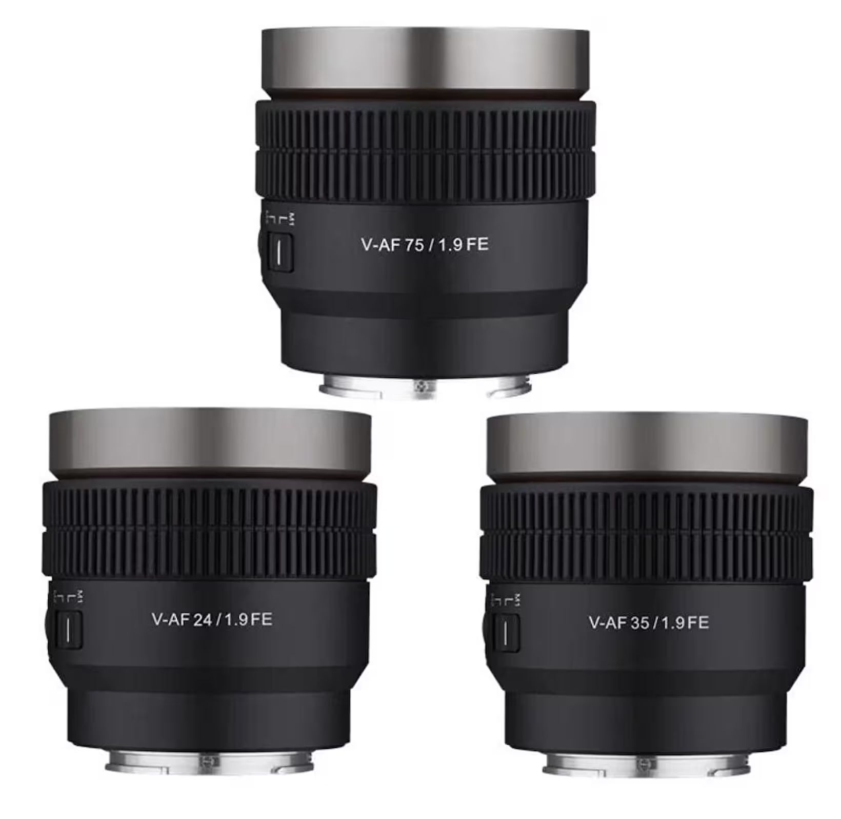 Samyang Video V-AF 3'lü set (24mm, 35mm, 75mm T1.9) (Sony E