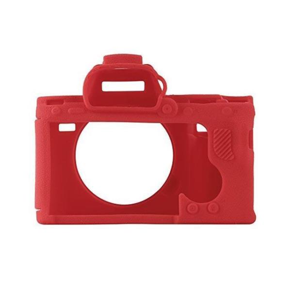 Sanger Silikon Kılıf Sony A72 R2 S2 İçin Kırmızı