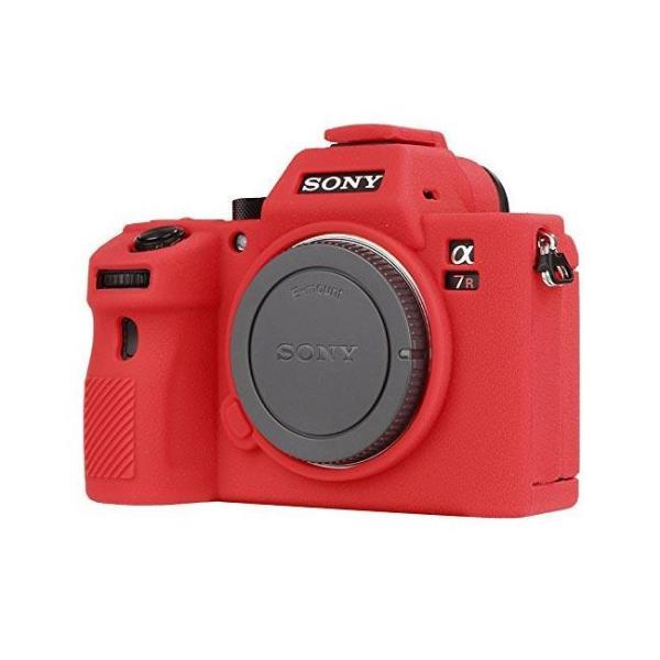 Sanger Silikon Kılıf Sony A72 R2 S2 İçin Kırmızı