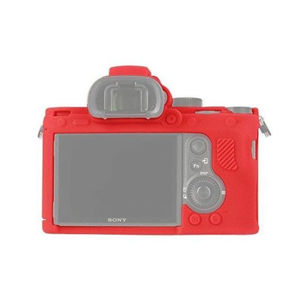 Sanger Silikon Kılıf Sony A72 R2 S2 İçin Kırmızı