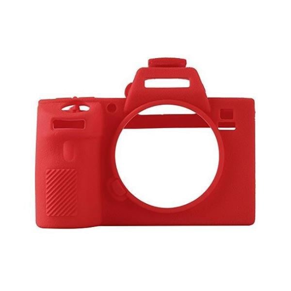Sanger Silikon Kılıf Sony A72 R2 S2 İçin Kırmızı
