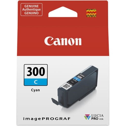 Canon PFI-300C Fotoğraf Cyan  Mürekkep