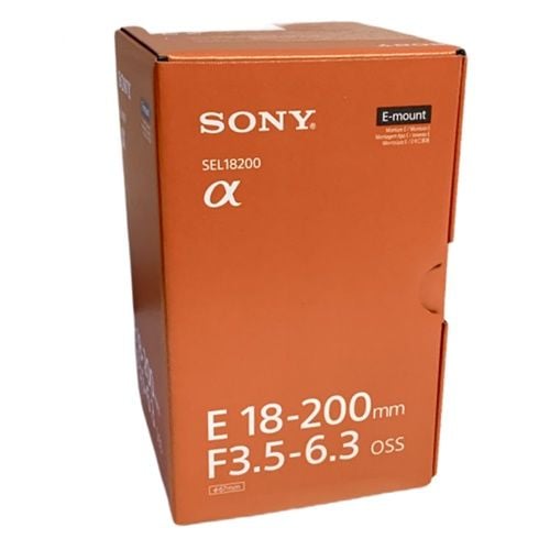 Sony E 18-200mm F/3.5-6.3 OSS Lens