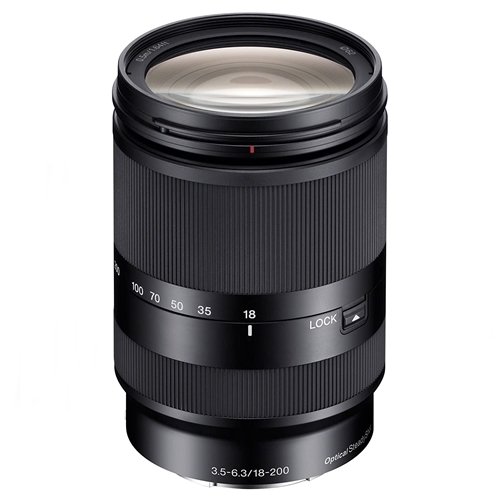 Sony E 18-200mm F/3.5-6.3 OSS Lens