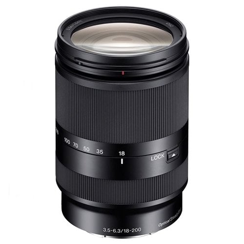 Sony E 18-200mm F/3.5-6.3 OSS Lens