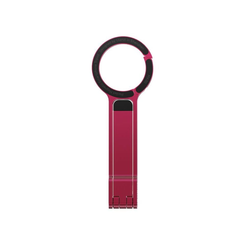 Ulanzi MA30 Karabinerli Manyetik Telefon Tripodu Magenta - M056