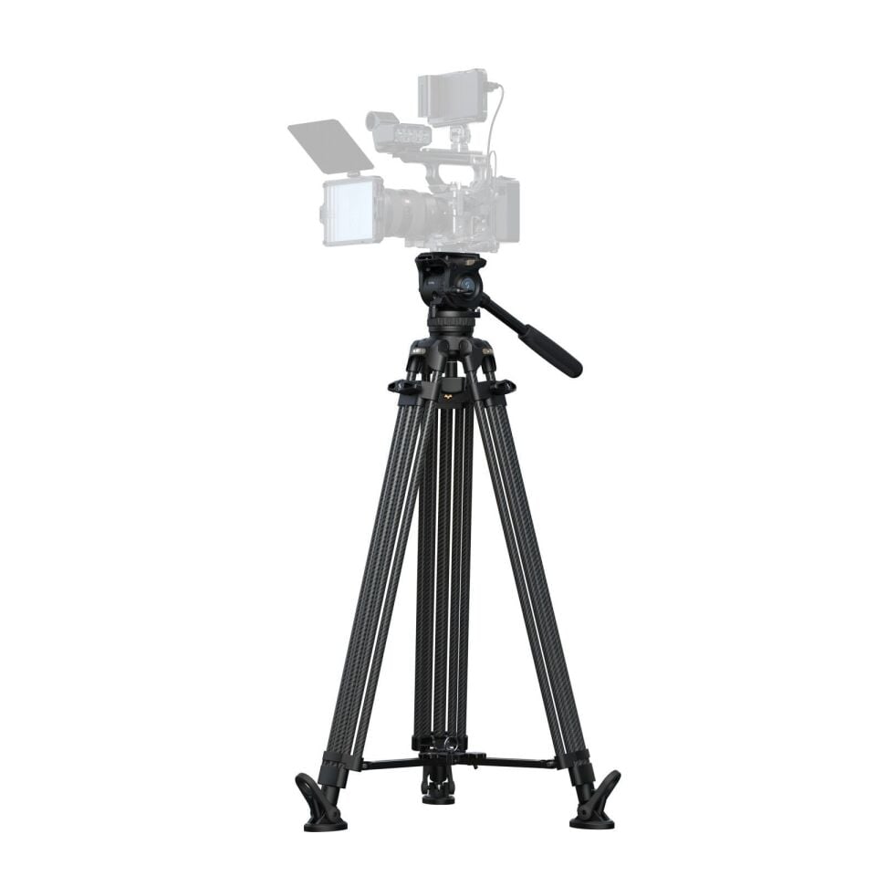 SmallRig 5580 FSD16 FreeSpeed ​​Ağır Hizmet Tipi Karbon Fiber Tripod