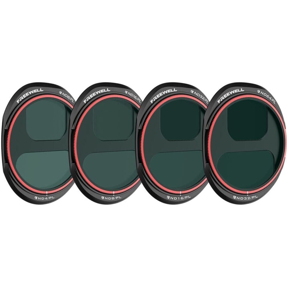 Freewell DJI Mavic 4 Pro ND/PL Filters 4 Pack - Bright Day