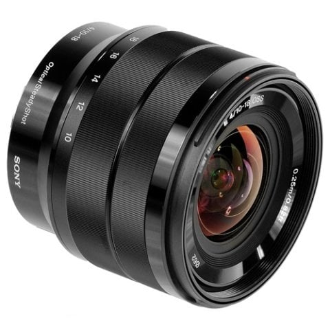 Sony E 10-18mm F/4 OSS Lens