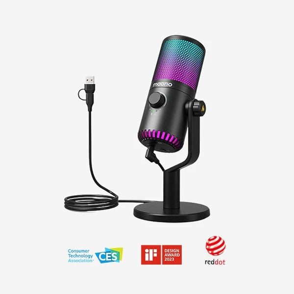 Maono DM30RGB USB Oyun Mikrofonu