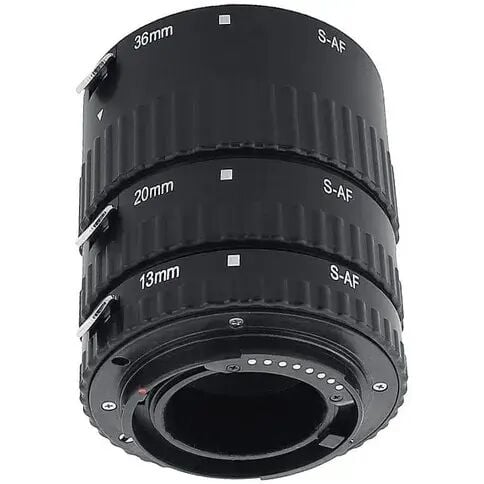 OEM  Extension Tüp Otomatik Makro Uzatma Tüpü Seti S.AF Sony A Mount