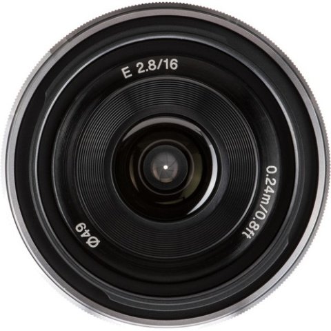 Sony E 16mm F/2.8 Lens (SEL16F28)