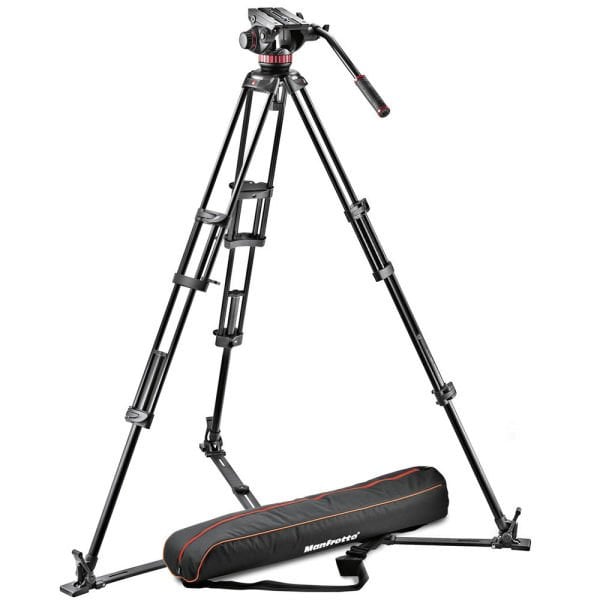 Manfrotto MVH502A 546GB-1 Video Tripod Çantalı Kit