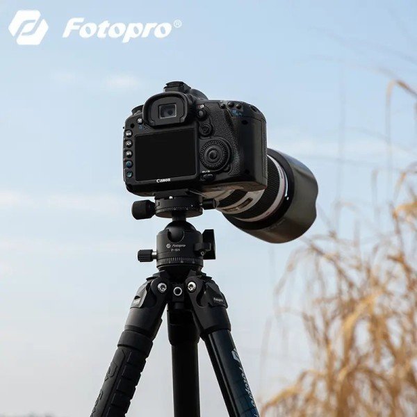 Fotopro P-6 Karbon Fiber Profesyonel Tripod