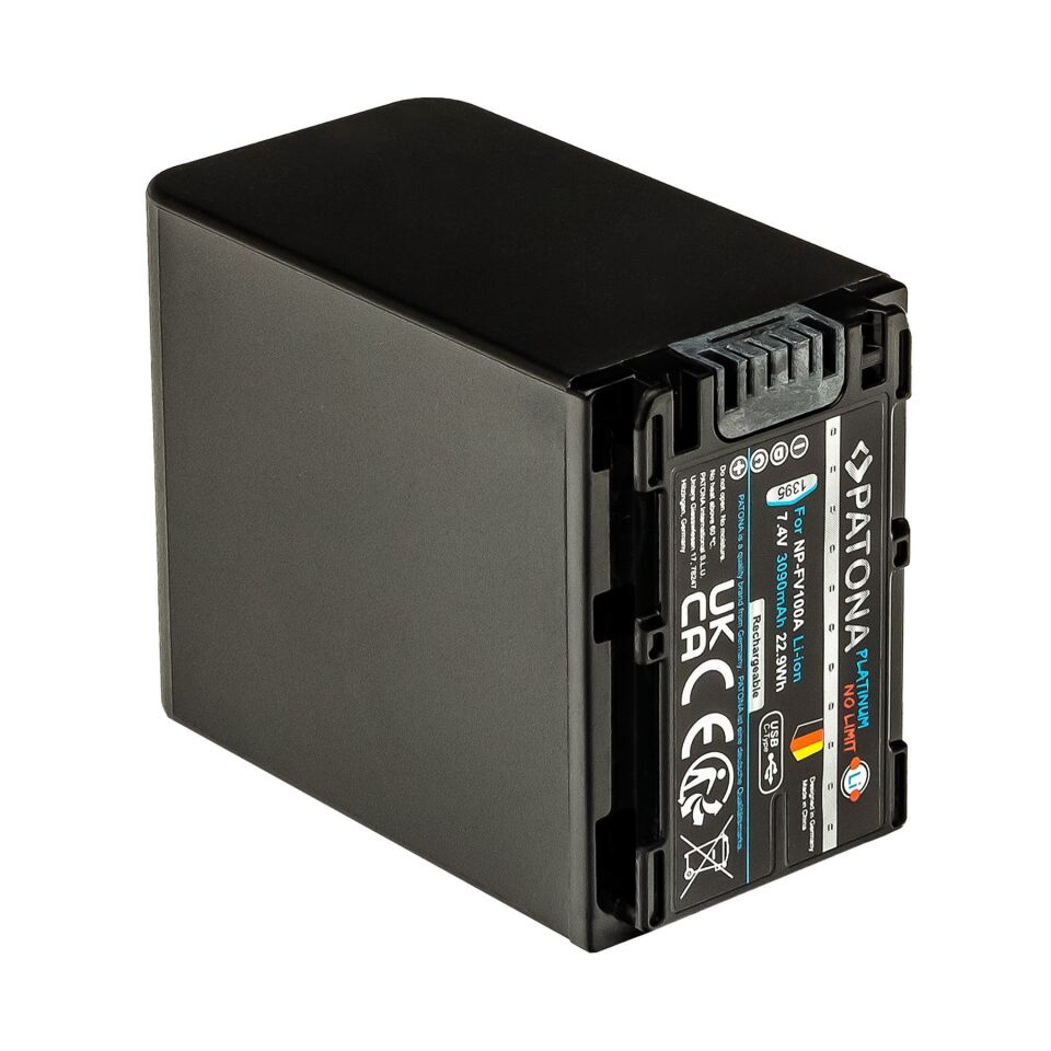 PATONA 1395 Platinum Battery f. FV-100