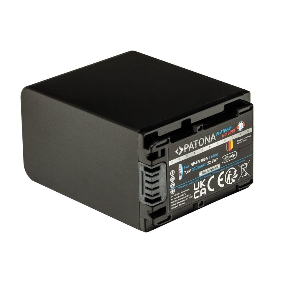 PATONA 1395 Platinum Battery f. FV-100