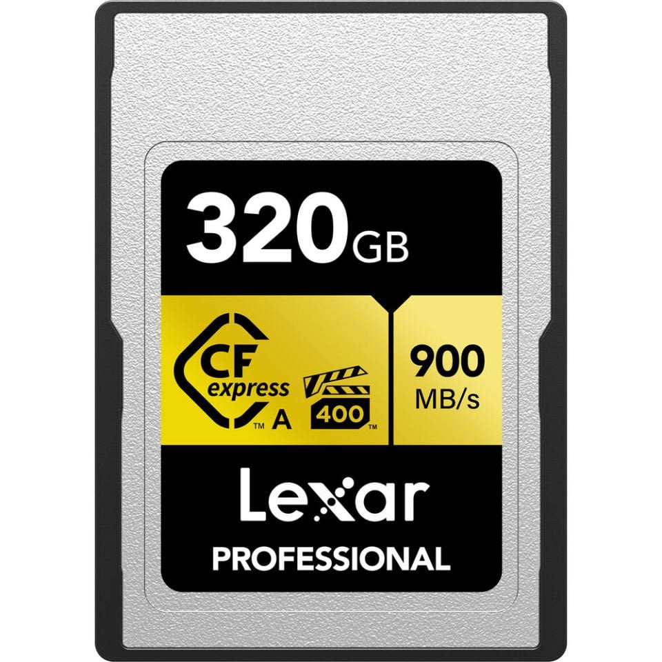 Lexar 320GB Professional CFexpress Type A Card GOLD Serisi