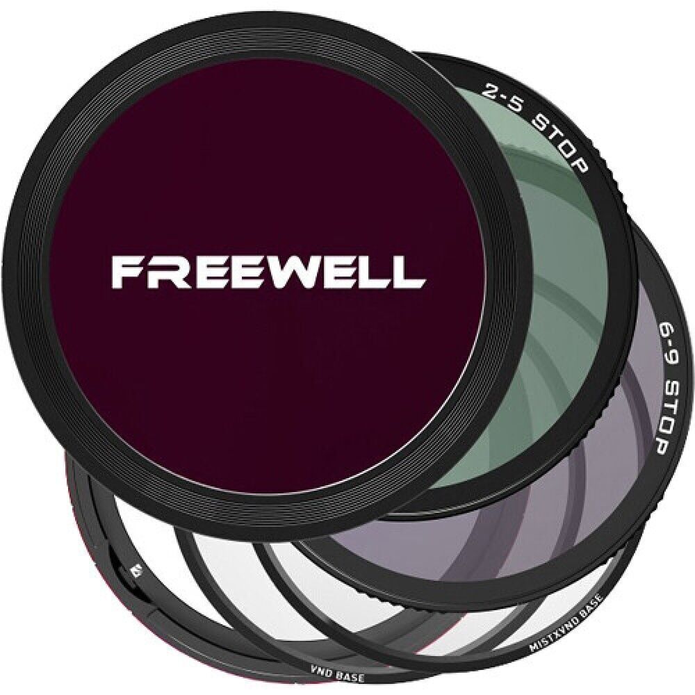 freewell 67mmのND2-5、ND6-9, Freewell 77mm Magnetic Variable ND Filtre Sistemi | Novafotograf.com