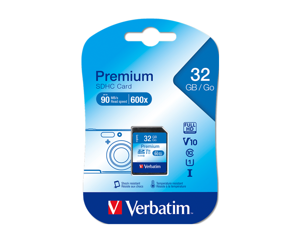 Verbatim 32GB Premium U1 SDHC Hafıza Kartı