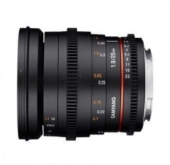 Samyang 20mm T1.9 ED AS UMC Cine Lens (Sony E)