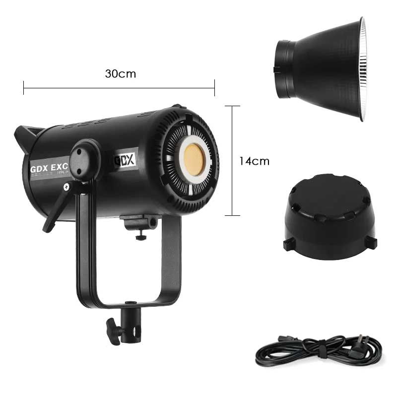 GDX EXC-400-II Plus Bi Color + 90 Parabolic Gridli Softbox Bebek Çekim Seti