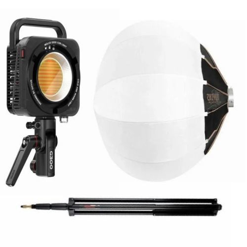 Zhiyun Molus G300 LED + Lantern Softbox 85D Çekim Seti