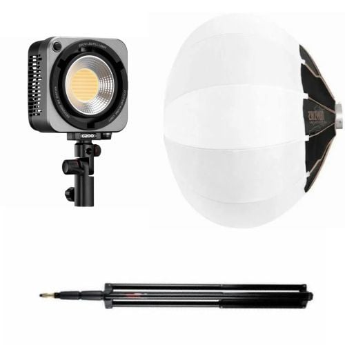 Zhiyun MOLUS G200 Bi-Color + Lantern Softbox 85D  Çekim Seti