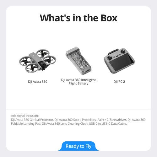 DJI Avata 360 Drone ( RC 2 )