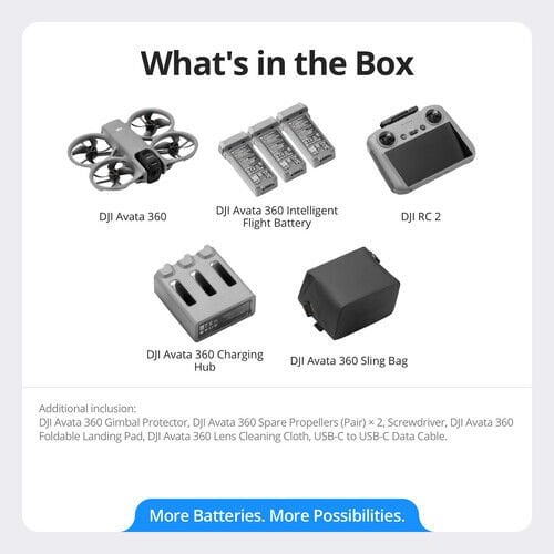 DJI Avata 360 Fly More Combo ( RC 2 )