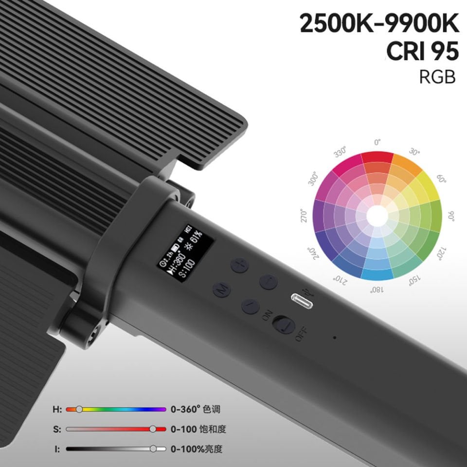 Gdx PRO Led GX-300 & ST-60 RGB Led Tüp Gamer Yayıncı Led Işık Kiti