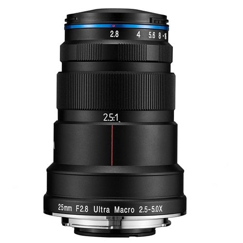 Laowa 25mm f / 2.8 2.5-5X Ultra Macro Lens (Canon EF)