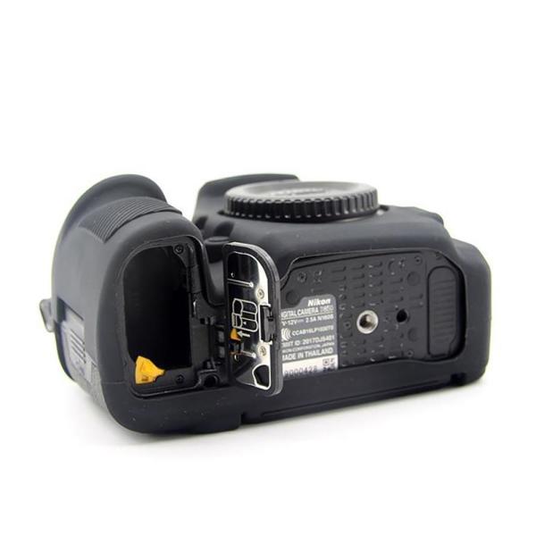 Sanger Silikon Kılıf Nikon D850 Uyumlu Siyah