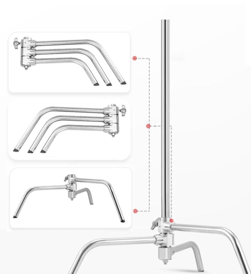 Digipod MS-353-330 Ayaklı Fon Askı Sistemi