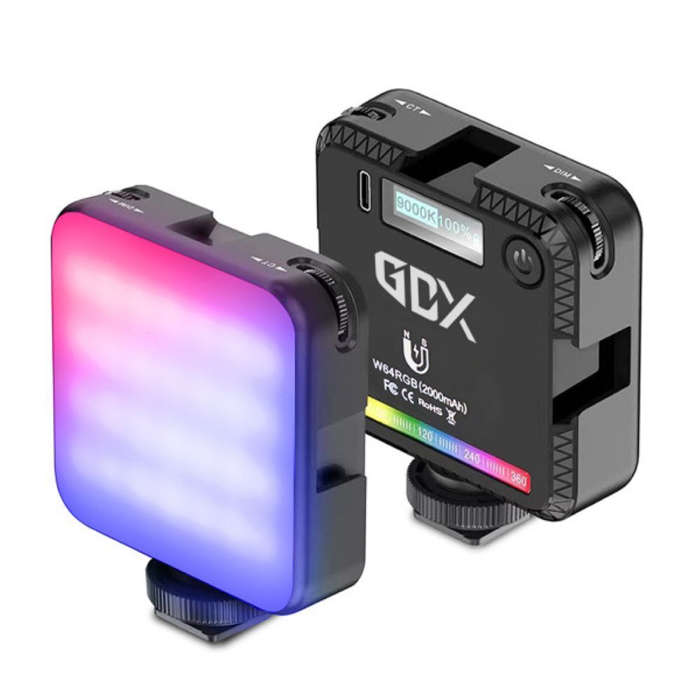 Gdx 64 Rgb Led Mıknatıslı Mobil Video Işığı