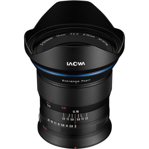 Laowa 15mm f/2 FE Zero-D Lens (Sony E)